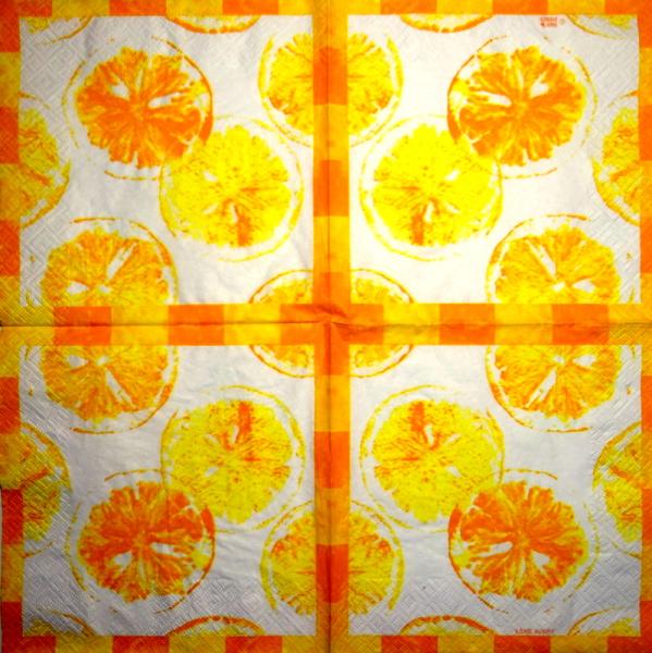 ORA-044 Oranges - 3-ply - ppd - Ilene Avery